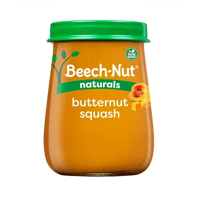Beech-Nut Non-GMO Naturals Butternut Squash Baby Food Jar - 4oz