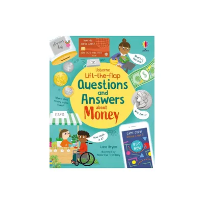 Lift-The-Flap Questions and Answers about Money - by Lara Bryan (Board Book)