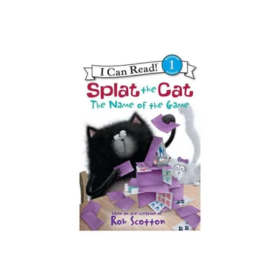 Splat the Cat: The Name of the Game - (I Can Read Level 1) by Rob Scotton (Paperback)