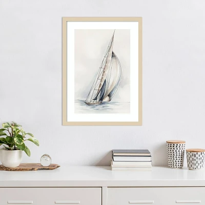 Amanti Art Renegate Light by Eli Jones Wood Framed Wall Art Print