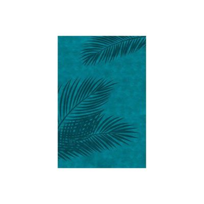 The Passion Translation New Testament (2020 Edition) Large Print Teal - by Brian Simmons (Leather Bound)