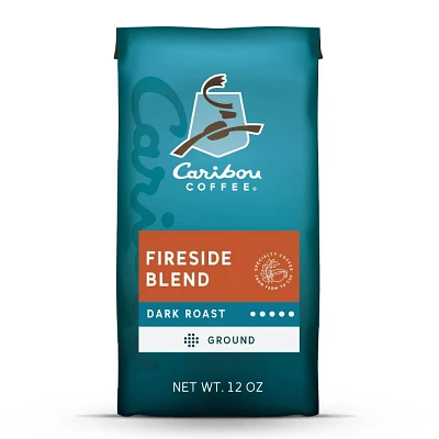 Caribou Coffee Fireside Dark Roast Ground Coffee - 12oz