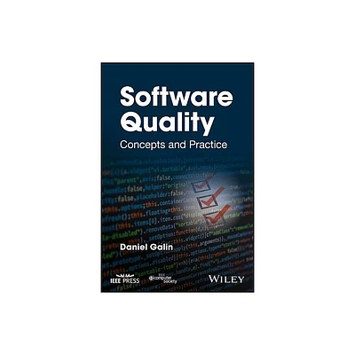 Software Quality - by Daniel Galin (Hardcover)