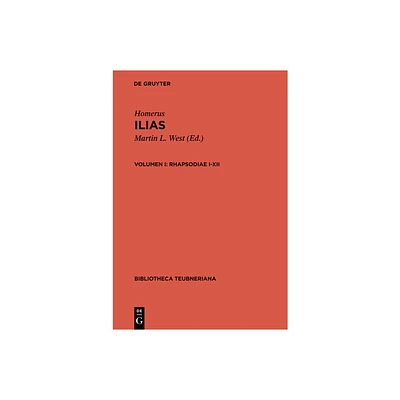 Rhapsodiae I-XII - (Bibliotheca Scriptorum Graecorum Et Romanorum Teubneriana) by Homerus (Paperback)