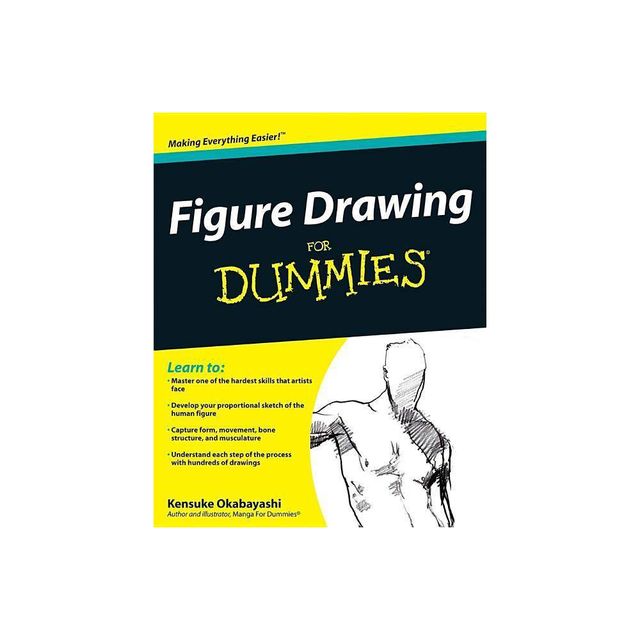 Figure Drawing For Dummies - by Kensuke Okabayashi (Paperback)