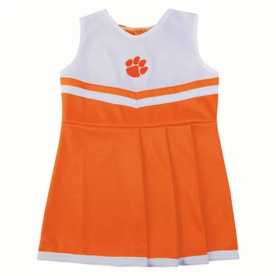 NCAA Clemson Tigers Toddler Girls Cheer Dress Set