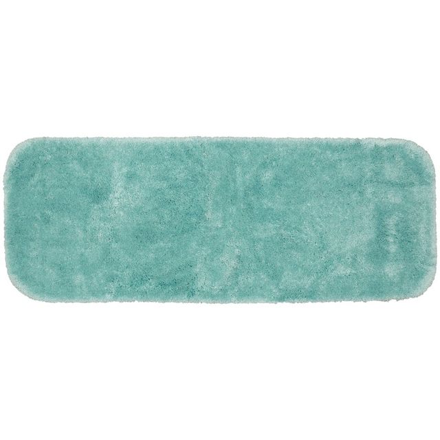 22x60 Finest Luxury Ultra Plush Washable Bath Rug Sea Foam - Garland Rug: Non-Slip, Nylon, Tufted Bathroom Runner