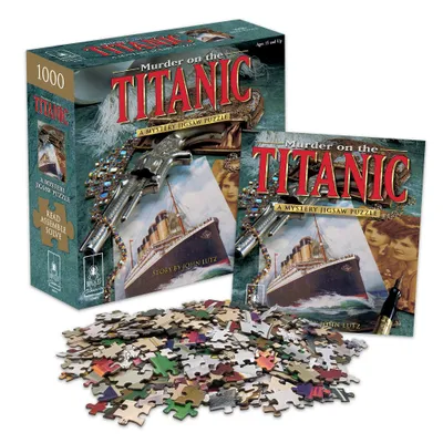 Bepuzzled Classic Mystery: Murder on the Titanic Jigsaw Puzzle - 1000pc