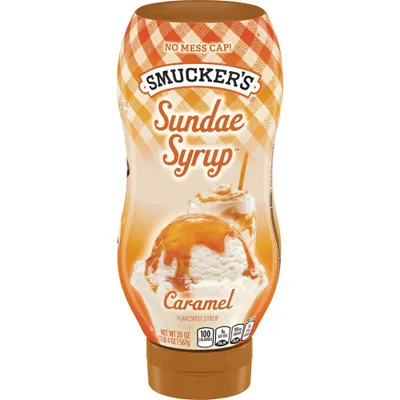 Smuckers Sundae Syrup Caramel Flavored Syrup - 20oz