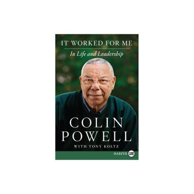 It Worked for Me LP - Large Print by Colin Powell (Paperback)