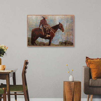 Masterpiece Art Gallery 24x36 Western Moment Wall Art