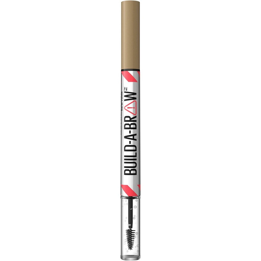 Maybelline Build-A-Brow 2-in-1 Eyebrow Pen & Sealing Waterproof Eyebrow Gel