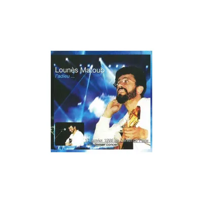 Matoub Lounes - Ladieu - Live Au Zinith De Paris (17/01/1998) (CD)