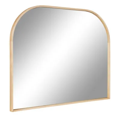 Kate & Laurel All Things Decor 34x28 Valenti Wide Arch Wall Mirror Gold