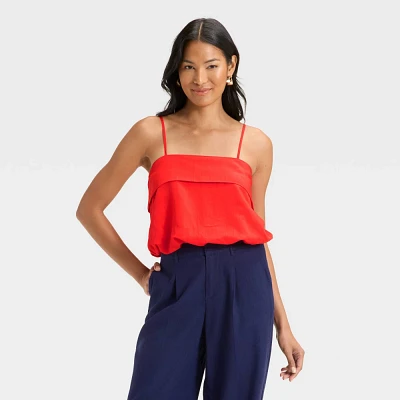 Women Bubble Tank Top