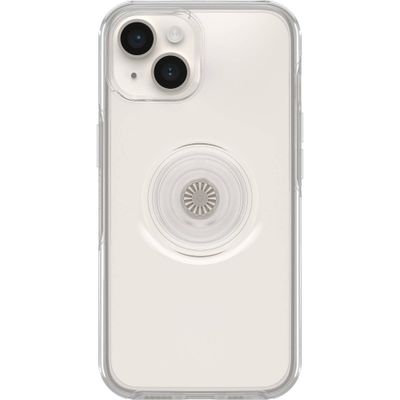OtterBox Apple iPhone 14/iPhone 13 Otter + Pop Symmetry Clear Case - Clear