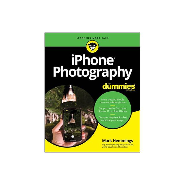 IPhone Photography for Dummies - by Mark Hemmings (Paperback)