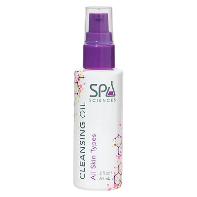 Spa Sciences Cleansing Oil Dirt & Makeup Dissolving Facial Oil Cleanser - 2 fl oz