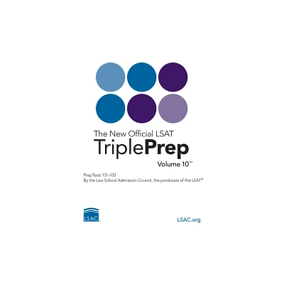 The New Official LSAT Tripleprep Volume 10 - by Law School Admission Council (Paperback)