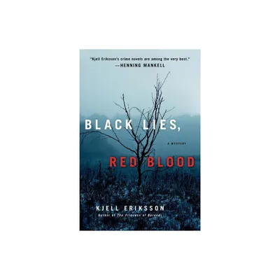 Black Lies, Red Blood - (Ann Lindell Mysteries) by Kjell Eriksson (Paperback)