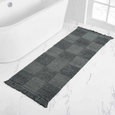 VCNY 24x60 Stonewashed Cotton Bath Runner