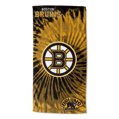 NHL Boston Bruins Pyschedelic Beach Towel