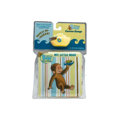 Curious Baby: My Little Bath Book & Toy Boat - (Curious Baby Curious George) by H A Rey (Mixed Media Product)