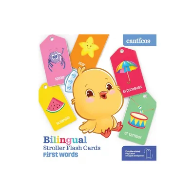 Canticos Bilingual Stroller Flash Cards: First Words - (Canticos Cards) by Susie Jaramillo (Board Book)