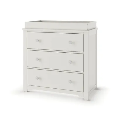 Child Craft Forever Eclectic Harmony 3-Drawer Dresser with Changing Table Topper