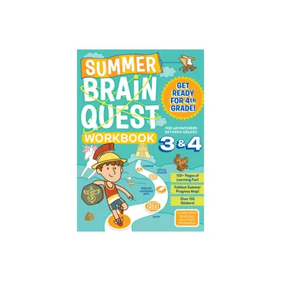 Summer Brain Quest : Between Grades 3 & 4 (Paperback) - by Persephone Walker