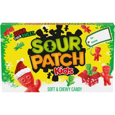 Sour Patch Kids Christmas Theater Box - 3.1oz