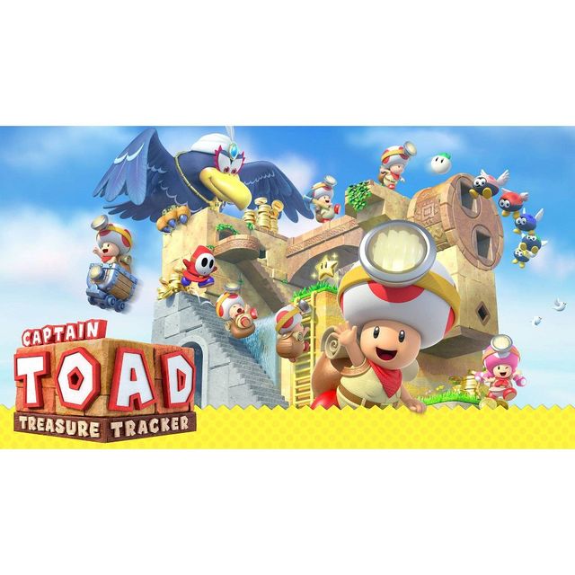 Mario Bros Super Mario Odyssey Captain Toad Captain Toad Treasure