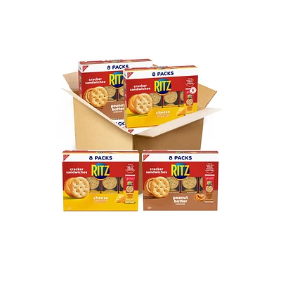 Ritz Peanut Butter and Cheese Sandwich Crackers - 10.92oz