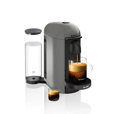 Nespresso Vertuo Plus Coffee and Espresso Maker by Breville Gray