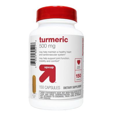 Turmeric 500mg Supplement Capsules - 150ct - up & up