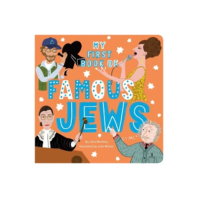 My First Book of Famous Jews - by Julie Merberg (Board Book)