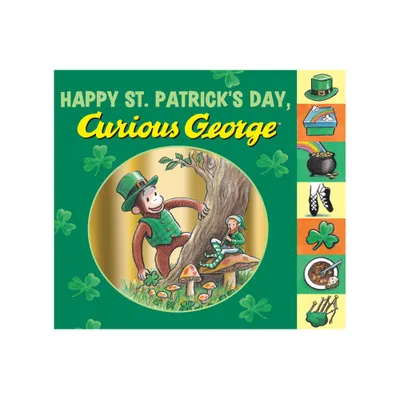 Happy St. Patricks Day, Curious George - by H A Rey (Board Book)