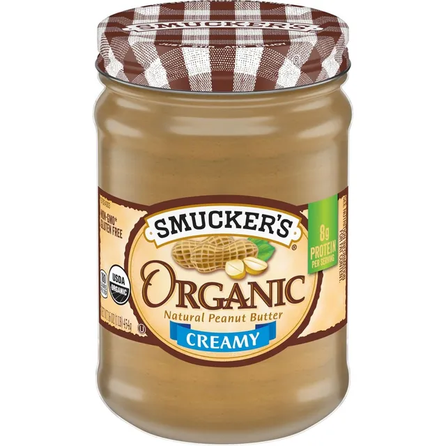 Smucker's Natural Stir Creamy Peanut Butter - 26oz : Target