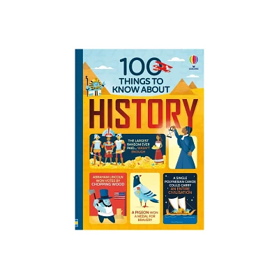 100 Things to Know about History - by Jerome Martin & Alex Frith & Laura Cowan & Minna Lacey (Hardcover)