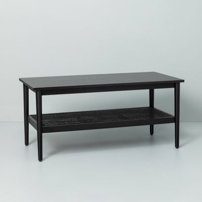 Wood & Cane Coffee Table - Hearth & Hand with Magnolia: Style, Wood