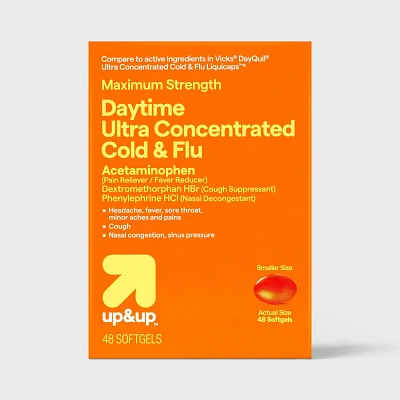 Ultra Concentrated Flu Treatment Liquicaps - 48ct - up&up