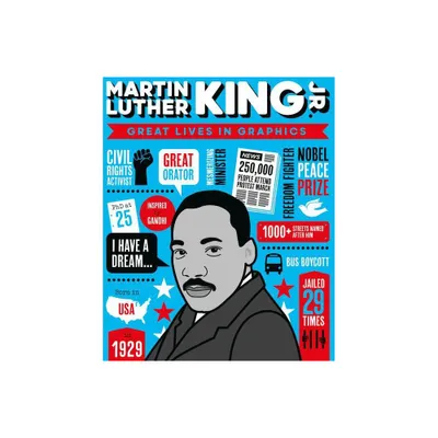 Great Lives in Graphics: Martin Luther King - by Button Books (Hardcover)