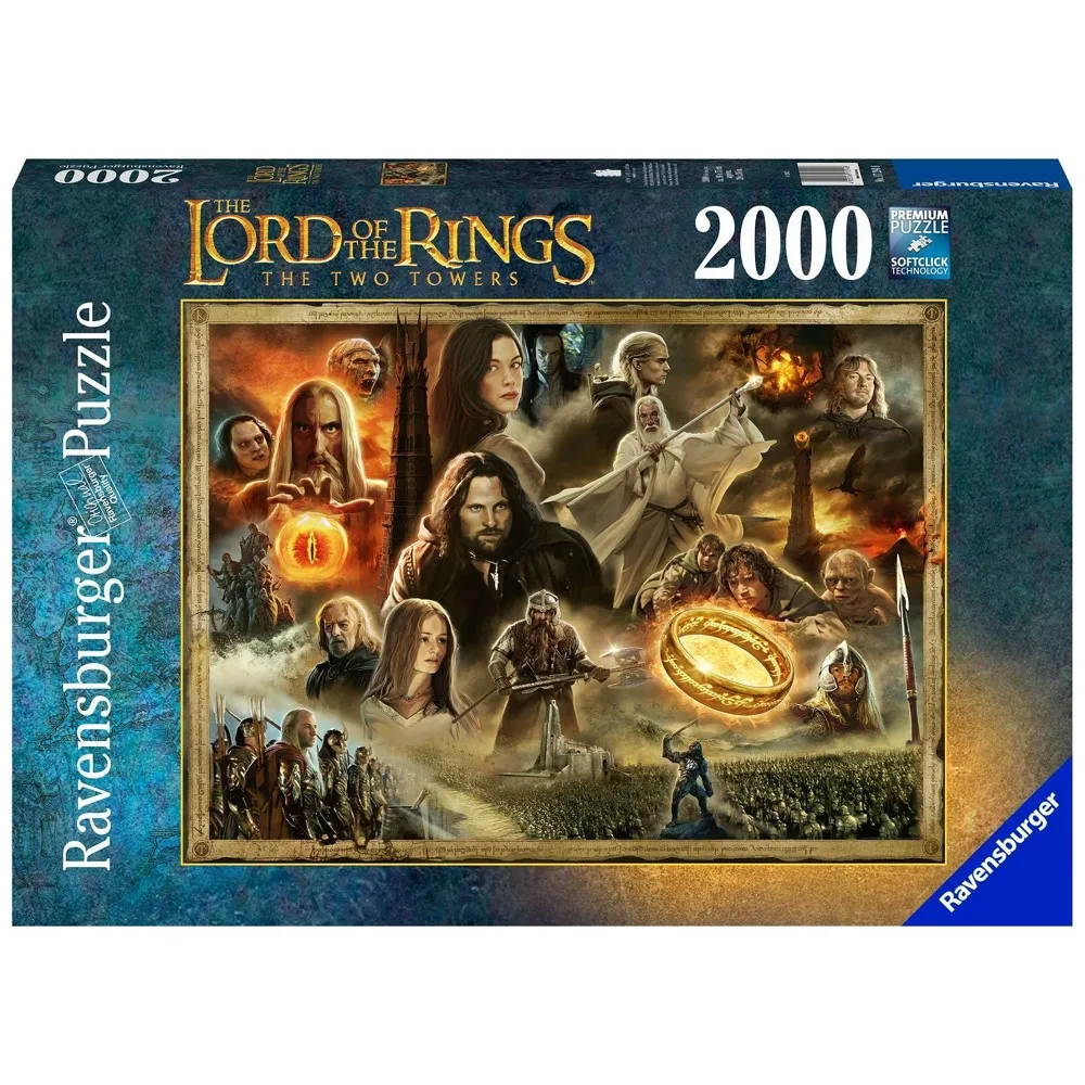 Ravensburger The Lord of The Rings: The Two Towers Jigsaw Puzzle - 2000pc |  MarketFair Shoppes