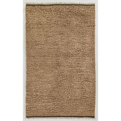 Momeni 26x8 Neo Solid Geometric Handwoven Runner Rug Natural