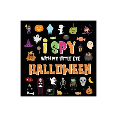 I Spy With My Little Eye - Halloween - Large Print by Pamparam Kids Books (Paperback)