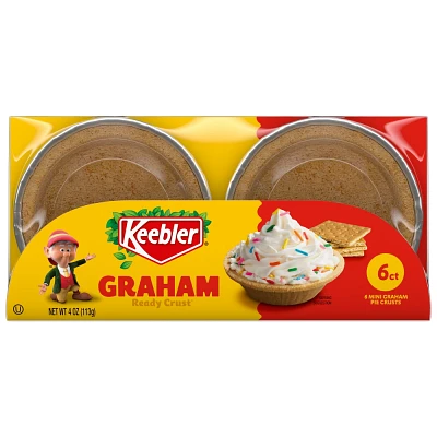 Keebler Ready Crust Graham Pie Crust - 4oz/6ct