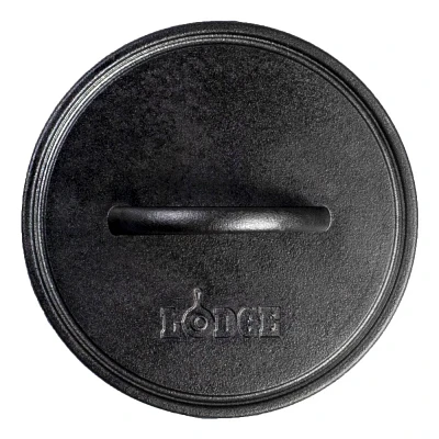 Lodge 8 Cast Iron Round Flat Grill Pan