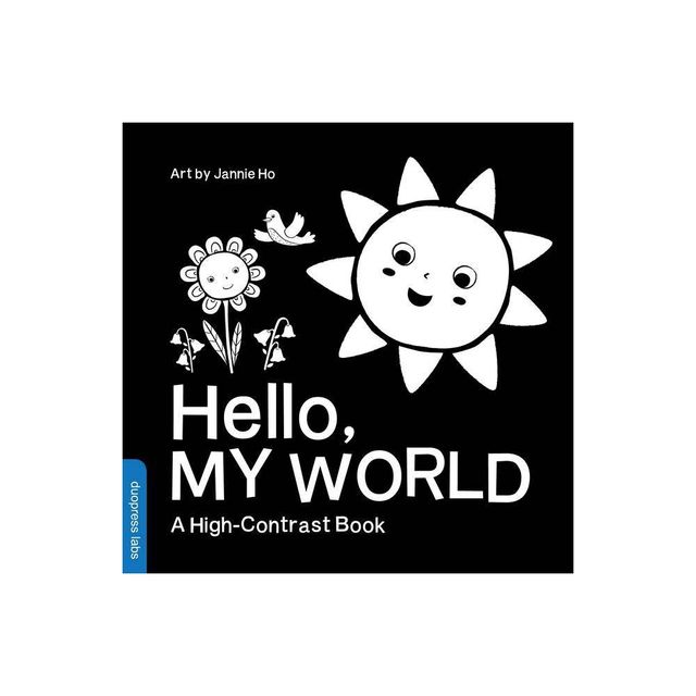 Hello, Baby Animals - (High-Contrast Books) by Duopress Labs (Board Book)