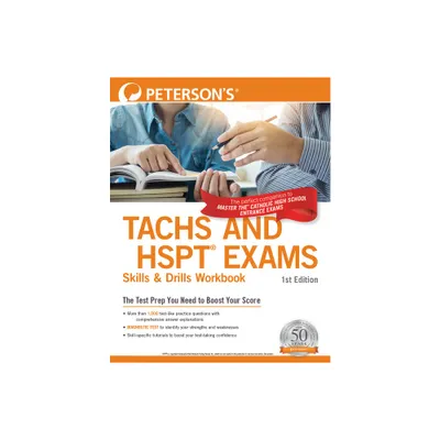 Petersons Tachs and HSPT Exams Skills & Drills Workbook - (Paperback)