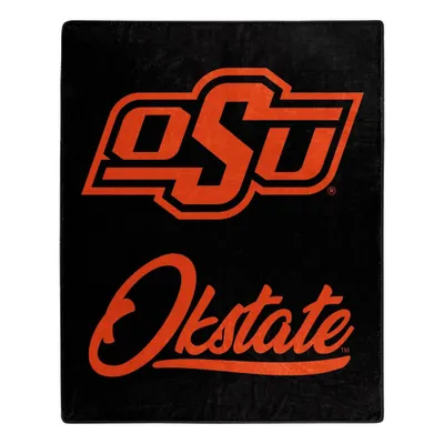 NCAA Signature Oklahoma State Cowboys 50 x 60 Raschel Throw Blanket